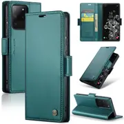 CaseMe Samsung Galaxy S20 Ultra 5G Folio Wallet Case Cover Side Closure G988 [Teal Green]