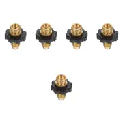 5 Pack Portable Gas Stove Tank Adapter Propane Space-saving Transfer