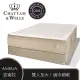 【Spring Air 詩貝艾爾】Chattam & Wells 亞蜜拉Amelia手工吊扣羊毛床墊-雙人加大6x6.2尺(美國原裝進口)