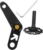 iplusmile Aluminium Alloy Chain Tensioner for Bicycles Rear Derailleur Adjuster Single Speed Chain Converter for Secure Riding Experience