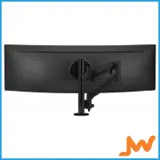 Atdec HX40 Dynamic Arm Heavy Duty F Clamp Desk - Black