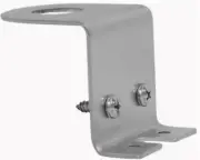KALIBUR KCOMM1 STAINLESS STEEL ANTENNA HOOD GROOVE BRACKET FOR 3/4" NMO MOUNT