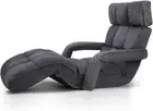Sofa Bed, Single Adjustable Futon Couch Cushions Floor Cushion Lounge Recline...