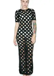 Cross Over Maxi Dress
