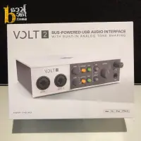 在飛比找蝦皮購物優惠-【反拍樂器】Universal Audio Volt 2 錄