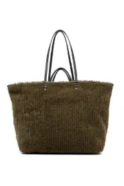 [FENDI] Large Roll Tote Bag ONE GREEN