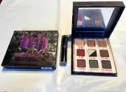 UD Urban Decay Troublemaker 9 Shade Eyeshadow Palette w Travel-Size Mascara NIB