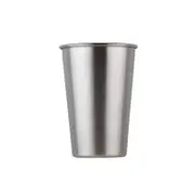 Mugs Coffee Cups 350Ml Stainless Steel Drinking Water Glass Milkshake Glassware & Drinkware