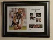 Collingwood Champion Nathan Buckley "Piece of the Action" Signed limited Edition
