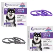 Calming Collar for Dogs 3 pcs Anxiety Relief Dog Pheromone Collar Lasts 60 Days
