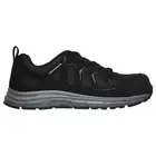 Men's Skechers Malad Composite Toe Athletic Work Shoe Black 77535