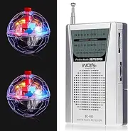 Saillong 2 Ghost Hunting Kit Includes Spirit AM FM Radio Box Paranormal Ghost Hunting Equipment Tools with Light up Cat Ball LED Glowing Motion Activated Cat Ball Toy