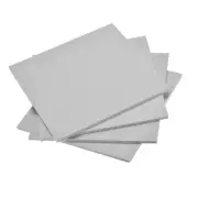4 Pack 9.84 x 9.84" 7mm Thickness EVA Foam Sheets for Arts Light Gray
