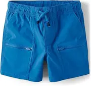 [Gymboree] Boys' and Toddler Quick Dry Tie Front Jogger Shorts