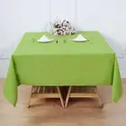 70" APPLE GREEN SQUARE POLYESTER TABLECLOTH Wedding Catering Dinner Linens SALE