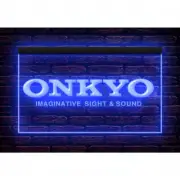 Onkyo illuminated Neon Light Sign For Audio Shop Sound Studio Home Theater
