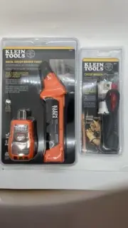Klein Tools ET310 Digital Circuit Breaker Finder + Klein Accessory Kit 69411 NEW