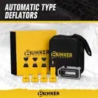 Bunker Indust Tyre Deflators x4 Air Deflator With LED 10~30 PSI Valve Core Tool