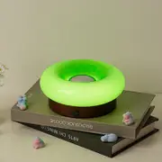 GGP Green Donut Table Lamp Rechargeable Touch Control Led