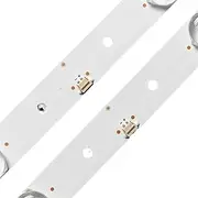 ABAGFKFNV 2PCS LED Backlight Strip Compatible with JS-D-JP3220-061EC E32F2000 LED32HD340 MS-L1084 MS-L2082 32x600 AKTV3222 AKTV3212 AKTV3216 Light bar