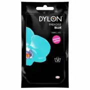 Dylon Paradise Blue Intense Fabric Dye Powder Cotton Wool Permanent Colour