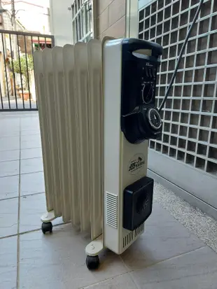 北方 葉片式電暖氣 電熱器 恆溫