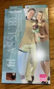 Mediven Assure. Compression Stockings Calf. Open Toe. Beige. Size M. 16-20