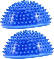 Toddmomy 2Pcs Sensory Half Balance Balls for Adults Exercise Dome for Coordination Stability Training Active Yoga Equipment for Exercise and Play