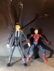 Custom Marvel Legends SPIDERMAN and DOC OCK multiverse maguire and molina