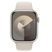 Apple Watch Series 9 45mm Starlight Aluminum Case with Starlight Sport Band