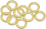 Aeroflow Brass Crush Washer Metric M10 10mm Id Suit M10 Thread 10 Pac - AF181-10