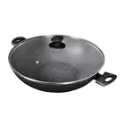 100% Genuine! PYROSTONE by PYROLUX 36cm Non-stick Wok with Lid! RRP $219.00!