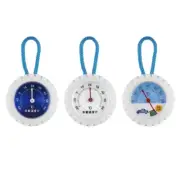 Car Interior Thermometer Stylish Blue Dial Temperature Gauge for Accurate Read
