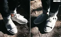 在飛比找樂天市場購物網優惠-【JP.美日韓】 韓國 太空 厚底 魔術貼設計 懶人 休閒鞋