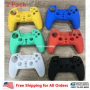 2 x Silicone Rubber Skin Cover Protective Case for Playstation-5 PS5 Controller