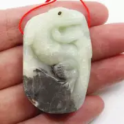 Natural Amazonite Carved Lizard Pendant Bead Gemstone Charm Free Shipping
