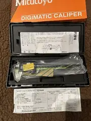 Mitutoyo Japan 500-196-20 Absolute Digimatic Digital Caliper 6"/150mm, with box