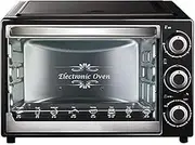 1500W Electric Toaster Oven 32L Oven Household Small Multi-Function Electric Oven Baking Machine 60 Minutes Timer