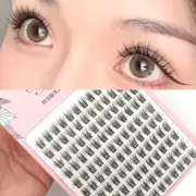 False Eyelashes Extension Kit Lashes Kit Natural Eyelashes Makeup Tool 10 Rows <