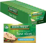 John West Tuna Tempters Slices in Springwater 12 X 125 G