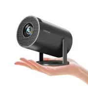 [180°Adjustable Stand] Smart Mini Portable Projector with WiFi and Bluetooth,...
