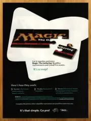 2002 Magic The Gathering Pro Tour Vintage Print Ad/Poster CCG TCG Card Game Art
