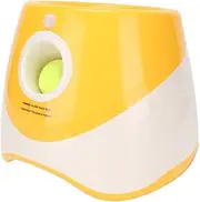 Dog Ball Launcher, Automatic Dog Ball Thrower with 3 Tennis, Interactive Tennis Ball Launcher, Fetch Machine for Small to Large Dogs, Dog Training Toy for Indoor Outdoor, 29.5ft