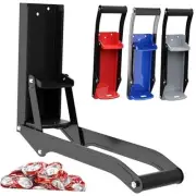 Wall Mounted Aluminum Can Crusher for Recycling 8oz Manual Can Crusher Black