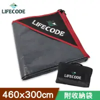 在飛比找momo購物網優惠-【LIFECODE】加厚防水PE地墊460x300cm(地席