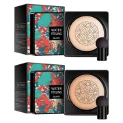 CC BB Cream Air Cushion Face Foundation Mushroom Head Base Waterproof Moisturizi
