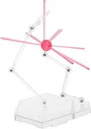 Vaguelly 1 Set Poseable Figure Stand with Dynamic Adjustability Lightweight Doll Showcase Stand for Figurines Stable Display Holder Base for Model Collectors