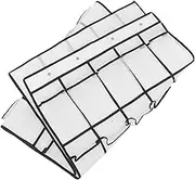 ULTECHNOVO Over the Door Shoe Rack Organizer with Mesh Pockets for Closet Storage Hanging Organizer for Shoes Socks and Accessories Breathable Design for Air Circulation
