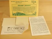Champ Decals HO HC-453 Chicago & Eastern Illinois Open Hopper