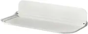 SEWOART Hanging Wall Shelf for Bathroom Foldable Floating Shelf Storage for Small Items Round Corner Design